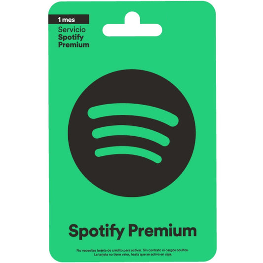 Spotify Premium 1 Mes – PIN Digital, Música sin Anuncios