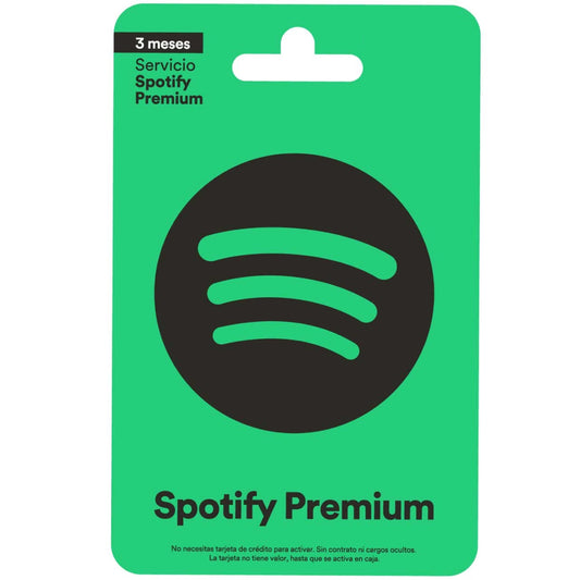 Spotify Premium 3 Meses – PIN Digital, Música sin Anuncios