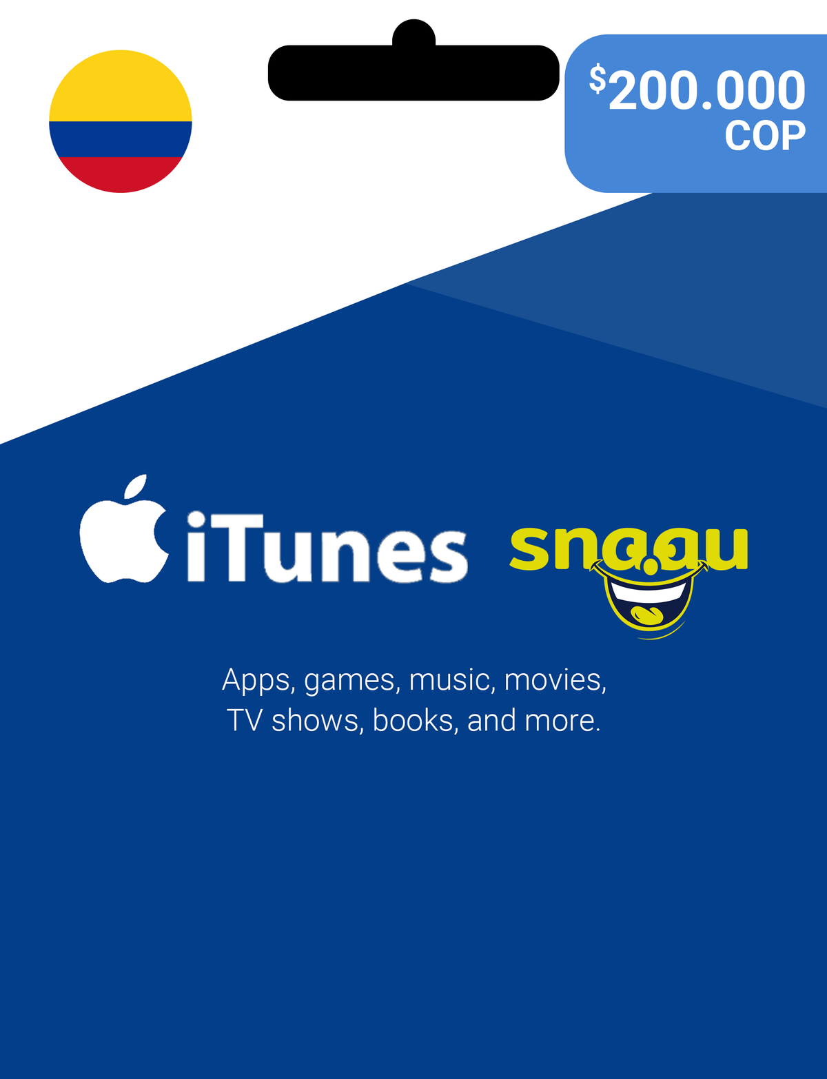 iTunes Gift Card Colombia $200.000 COP