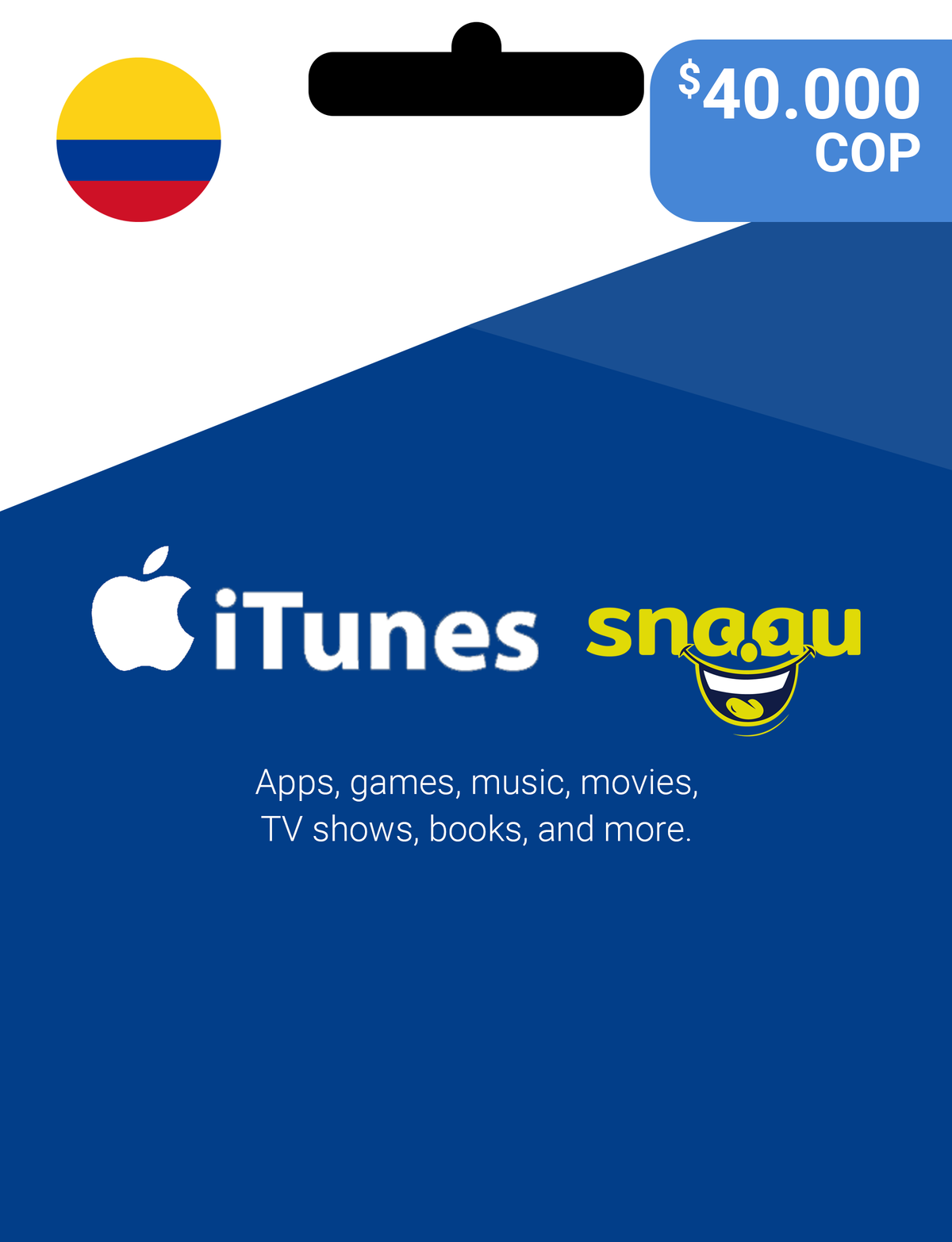 iTunes Gift Card Colombia $40,000 COP 